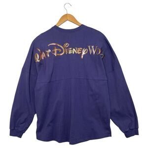 Walt Disney World Spirit Jersey Extra Large Purple 50th Anniversary Castle Shirt